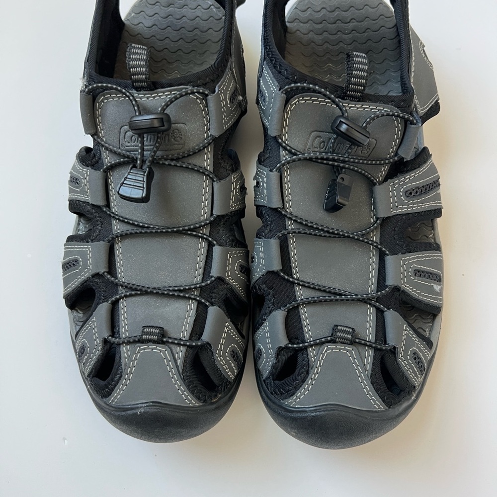 Coleman Black and Gray Hiking Sandals